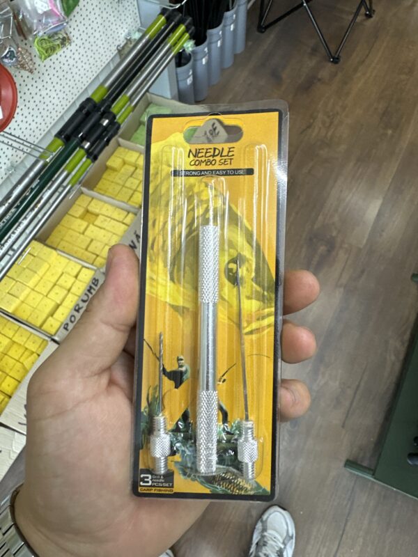 Set pentru montură boilies – burghiu și ac