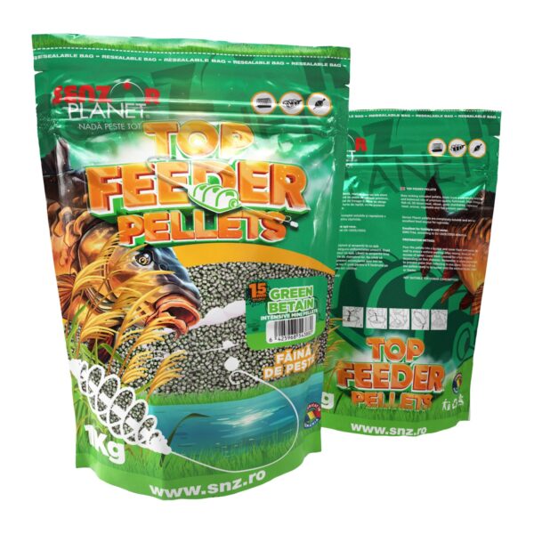 TOP FEEDER PELLETS 1kg Senzor Planet - imagine 2