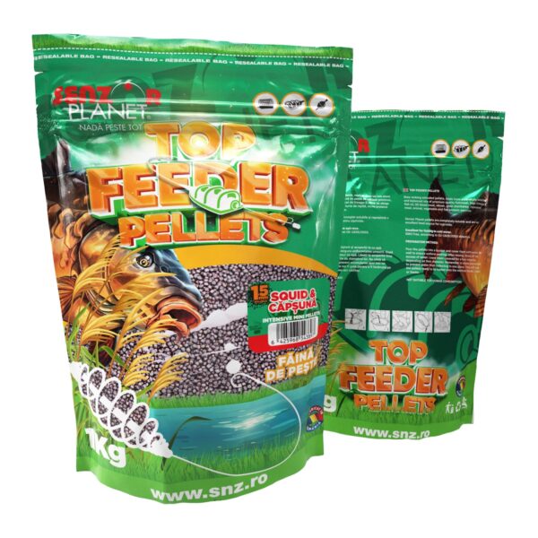 TOP FEEDER PELLETS 1kg Senzor Planet - imagine 4