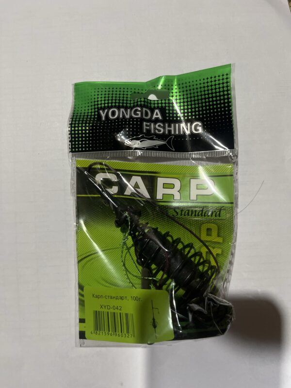 Montură carp+3 cârlige 100g
