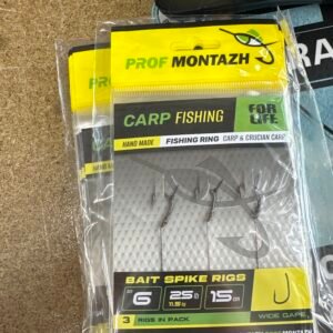 Profmontaj cârlige legate wide cape cu ac nr.6